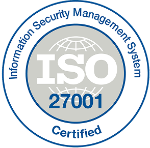 ISO 27001:2022 certified